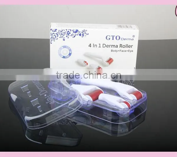 2017 Newest 4 in 1 Microneedle Therapy SKin Care Derma Roller photo-3