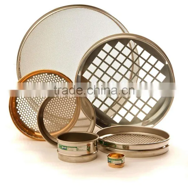 Brass Sifter Copper Sieve Woven Mesh Strainer photo-3