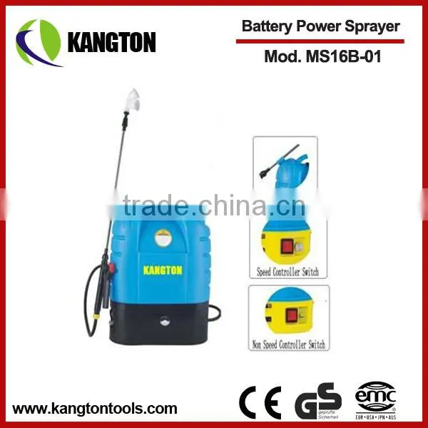 16L Backpack Sprayer Battery Sprayer Portable Power Sprayer