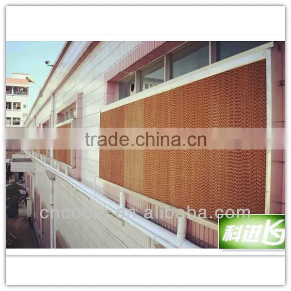 Industrial Aluminium Frame Evaporative Kraft Paper Cooling Pad photo-2