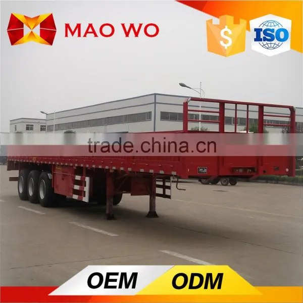 OEM Army Color Cargo Truck, Side Wall Semi Trailer photo-4