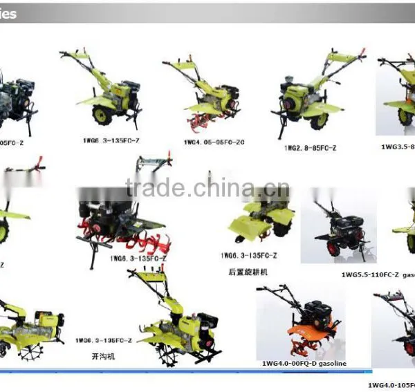 Mini Walking Behind Power Tiller 1WG4.0-105FC-Z photo-2