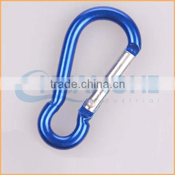 Fashion High Quality Zinc Coated Carabiner With Safety Nut and Screw photo-2