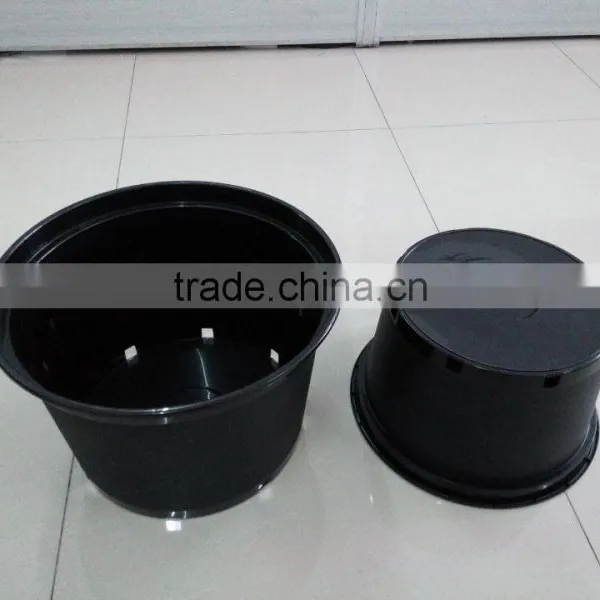 Black 2.5 Gallon Nursery Plastic Flower Pot photo-4