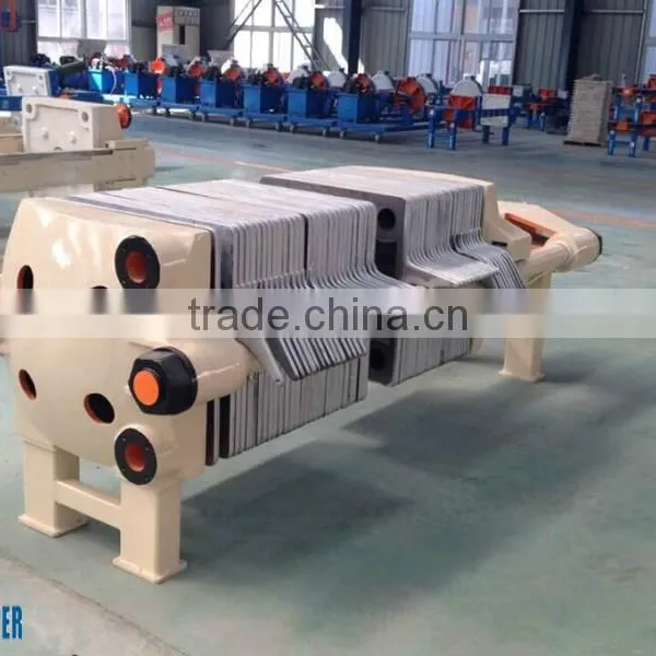 Hot Sale Cast Iron Filter Press Supplier, Lubricant Oil Usage Plate Frame Filter Press photo-2