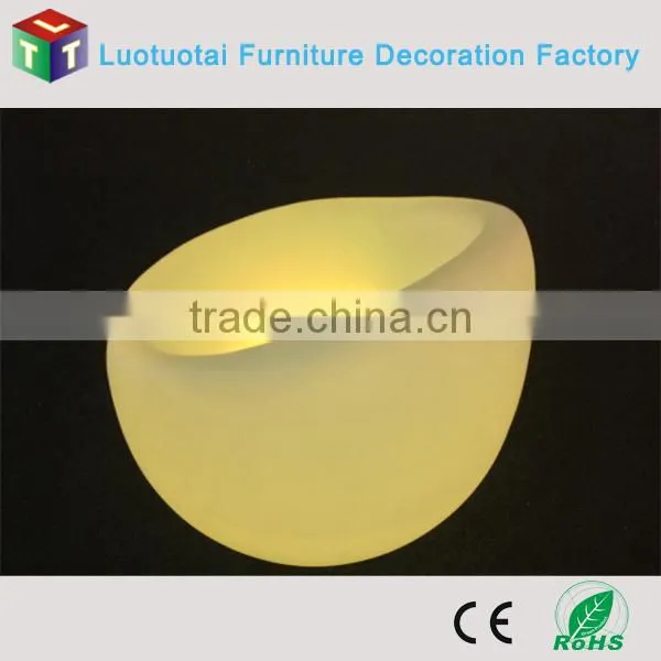 PE Plastic Illuminated Rechargeable Battery Led Bar Chair photo-6