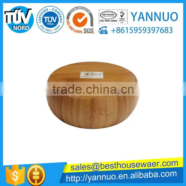 Natural Health Carbonized Bamboo Salad Bowl photo-2