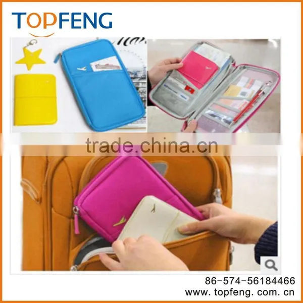 Multi-function Travel Passport Credit Id Card Bag/trip Wallet/Wallet Purse Case