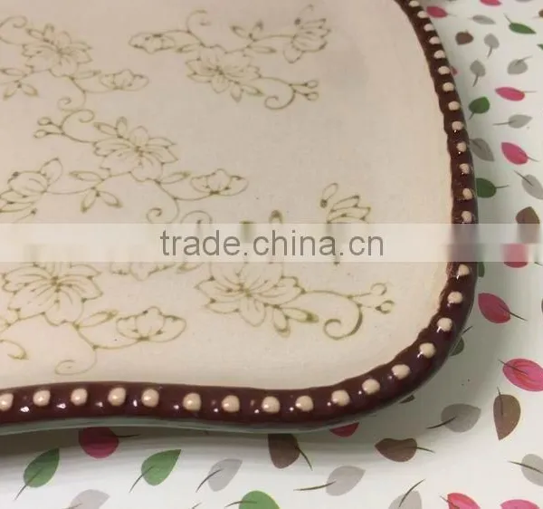 Daily Use Hand-painted Stocked Porcelain Dinner Plates High Quality Porcelain Plate photo-5