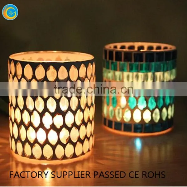 Glass Mosaic Candlestick photo-4