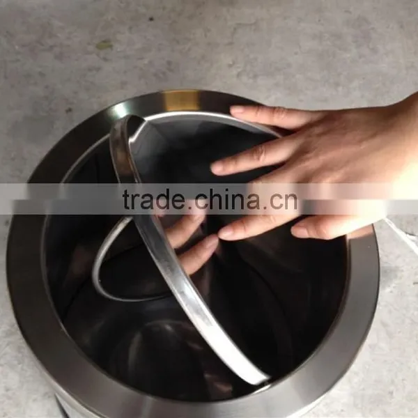Smart Dustbin Stainless Steel Swing Lid Waste Bin for Room in photo-3