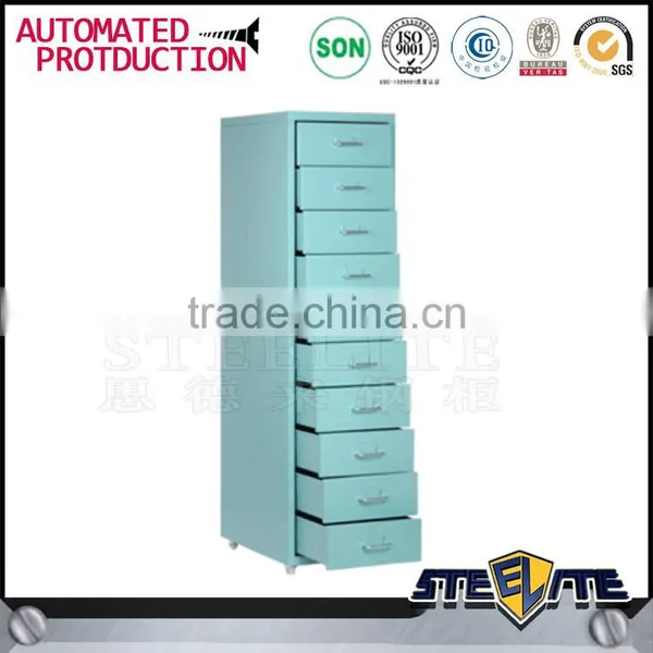 New Design Cheap Steel Colourful 10 Drawer Cart For Hotel photo-3