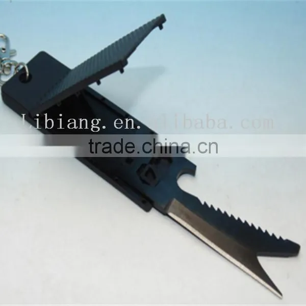 Special Gift for Men 7-in-1 Portable Foldable Credit Card Knife photo-3