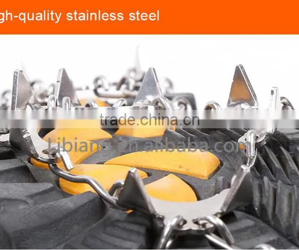 Anti-skidding Chain Crampon Ice Climbing Crampon for Safety Shoes photo-3