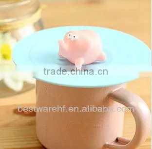 Coffee Mug Silicone Lid Silicone Rubber Lids Silicone Cover for Mug photo-2