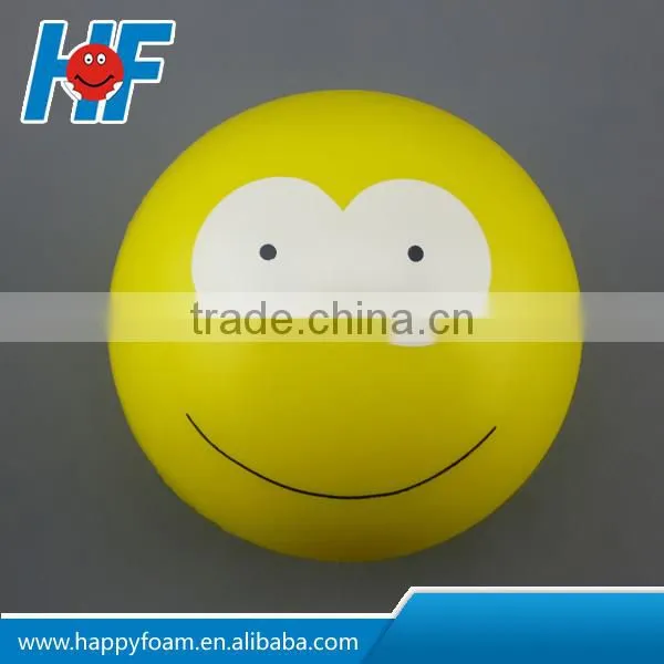 Round Smooth Surface PU Foam Stress Ball photo-2