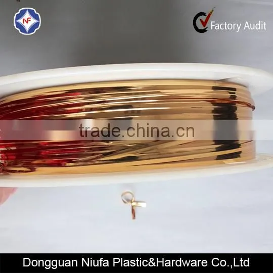 Gold Plastic Coated Twist Tie For Automatic Machine photo-3
