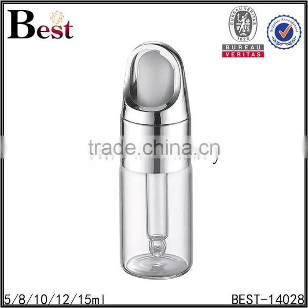 2017 Hot New Products 5ml 10ml 15ml Silver Basket Dropper Bottle Perfume Glass Cosmetic Clear Essential Oil Glass Bottle Perfume photo-3