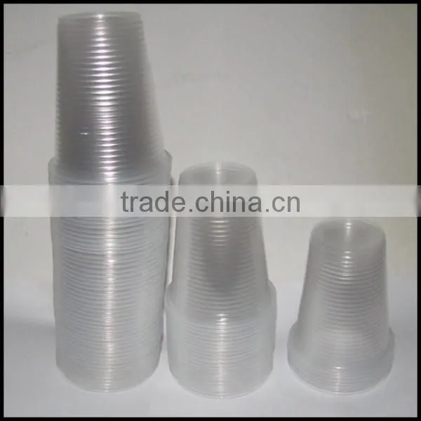 Clear Plastic 7 oz 180ML Disposable Cups Vending Style Drinking Glass photo-2