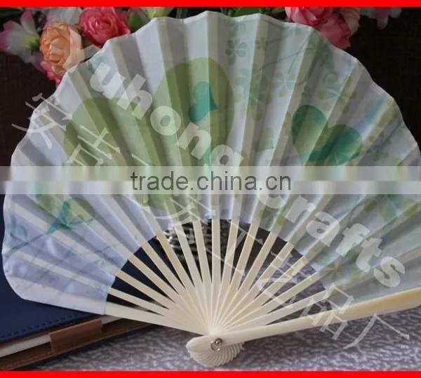 Promotional Bamboo Fans for Wedding photo-2