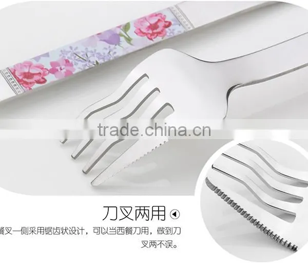 Unique Design Fork and Spoon Cutlery Set Party Decoration Gifts