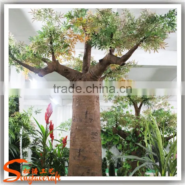 Customized Large Outdoor Artificial Trees Artificial Baobab Tree Fiberglass Artificial Tree photo-2