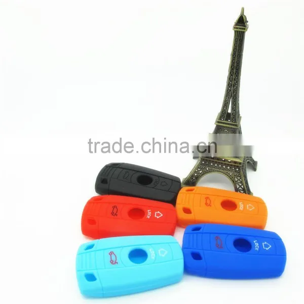 Silicone Car Remote Case/cover for BMW With Different Colors for Optional photo-6