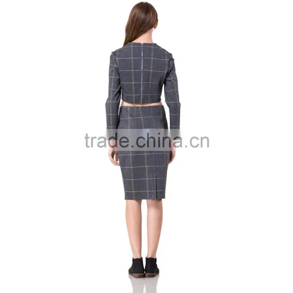 Domin Fashion Guangzhou Factory Ladies Crop Top Sets photo-6