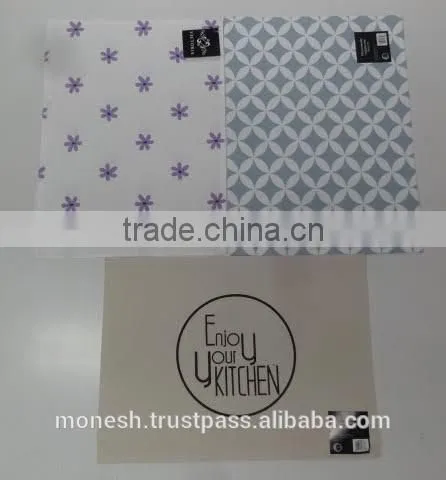 Table Placement Mat Sets With Napkins Stocklots photo-3