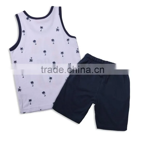 Wholesale Boys Sleeveless t Shirt,100% Cotton Kids Sleeveless t Shirt,chidren Vest photo-5