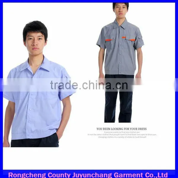 Cheap Wholesale Plain Total Workwear Safety Work Uniform Shirts photo-4