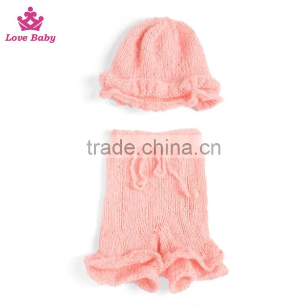 Baby Boy Photo Prop, Hat and Pants Set, Baby Outfit LBP20160218-6 photo-3