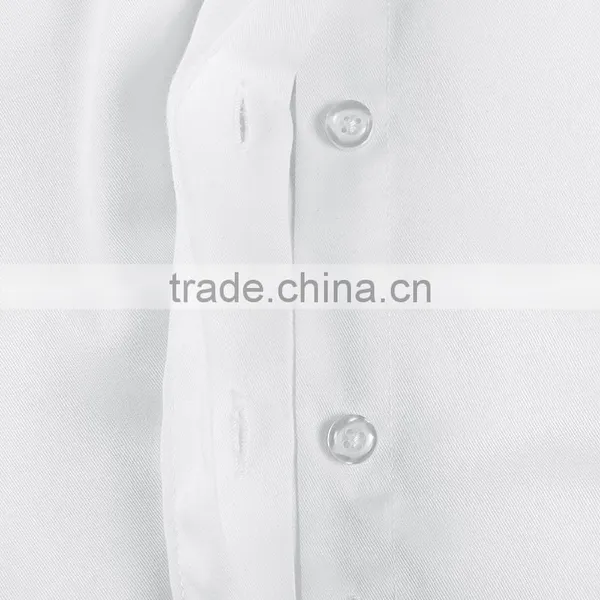 2017 Juqian New Design Spring Women Clothing Office Wear White Cotton Blouse photo-5