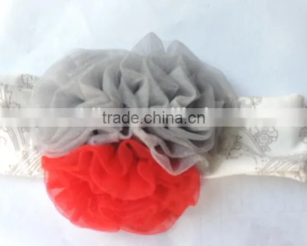 Kids Girl Flower Raglan Hairwear Persnickety Remake Cotton Bowknot Baby Girl Headbands Children Craft Hairband Wholesale 2016 photo-3