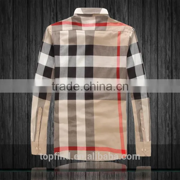 New Design Fashion Checkered Embroidered Polo Shirt for Men photo-2