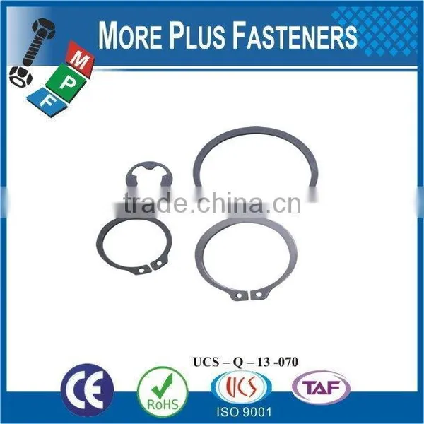 Made in Taiwan Stainless Steel 1-9/16" External Retaining Ring Black Oxide photo-4