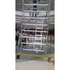 Home Built - In Ladder Multi Purpose Scaffolding / Aluminium Scaffold Towers For Cleaning Gutters