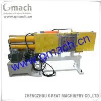 Plastic Recycling Extruder With Double Pillar Backflush Type Screen Changer