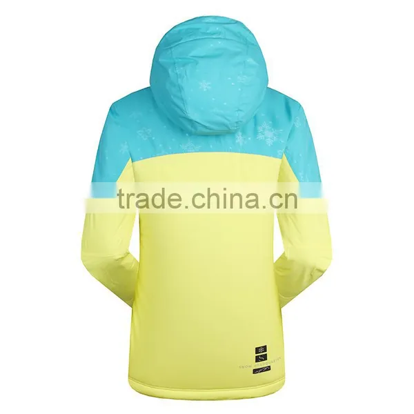 2016 New Polyester Waterproof Outdoor Jacket Winter Women Ski Wear photo-3