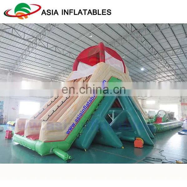Full Digital Printing Inflatable Open Water Park Games , Inflatable Water Land Park photo-4