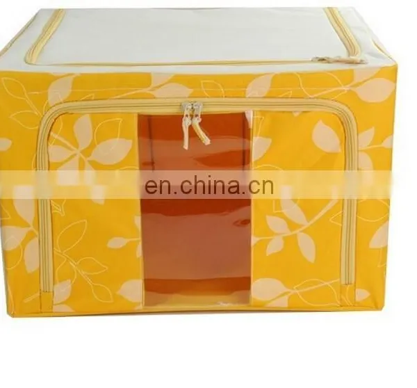 Foldable Oxford Fabric 600D Waterproof Sundries Organizer Double Zipper Visual Storage Box Plus Size photo-3