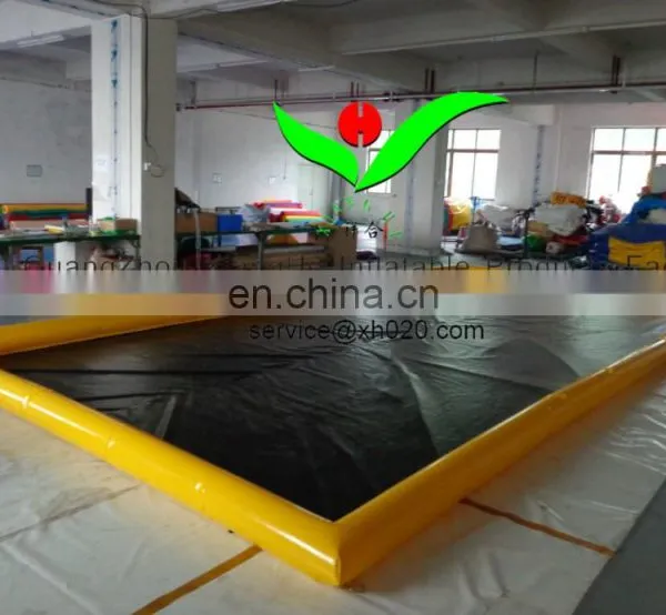 Commercial Car Mat Easy Clean Water PVC Tarpaulin Inflatable Wash Car Mat photo-3