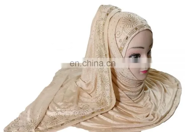 Caramel Beige Color Casual Party Wear Stoles Scarf Hijab 2017 / Party Wear Scarf Stoles Scarves (scarves Scarf Stoles Hijab) photo-2