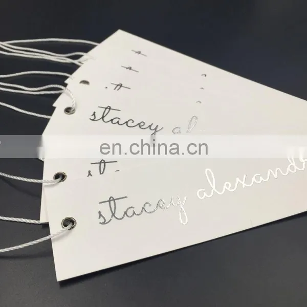 Creative Crownwin Recycled Jeans Paper Hang Tag With Logo Hang Tags photo-4