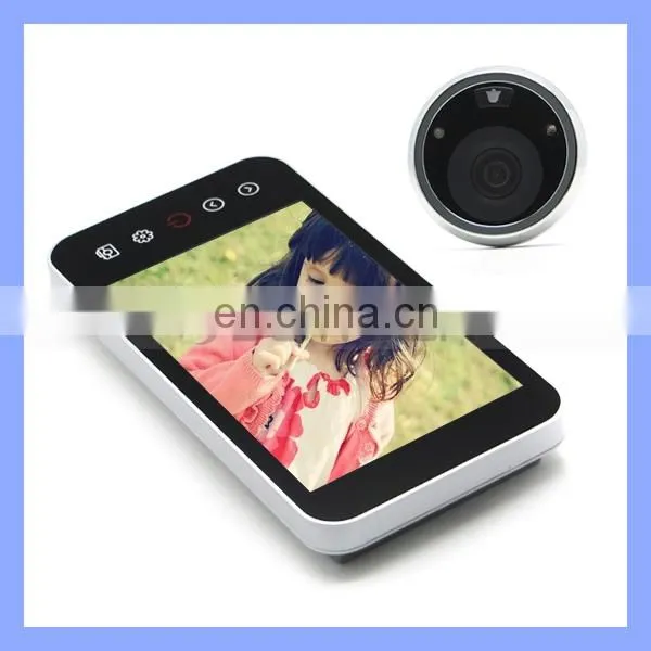 4.0 Inch LCD Digital Video Doorbell Night Vison Record Video Taking Picture photo-2