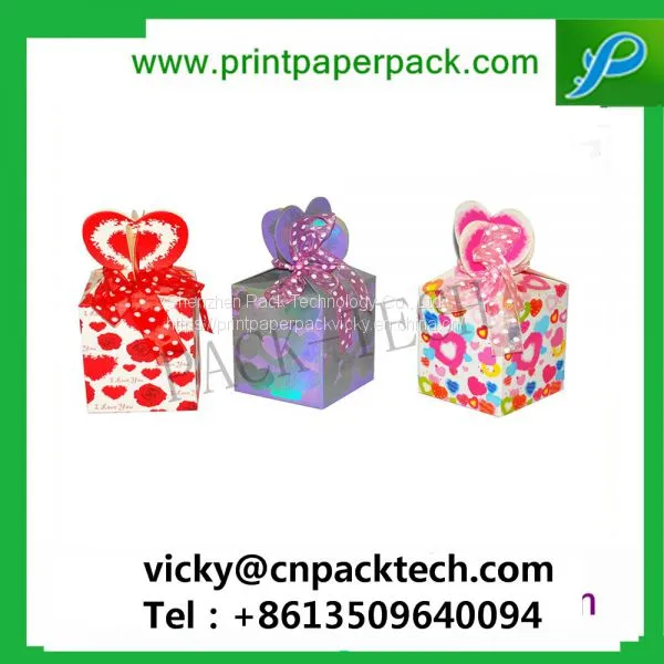 Romantic Wedding Favor Gift Box Heartshaped Candy Chocolate Jewelry Packing Box photo-5