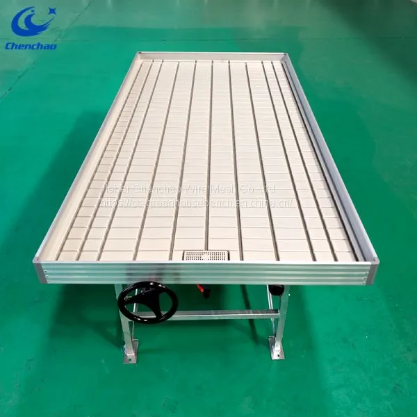 Greenhouse Rolling Bench Ebb and Flow Rolling Table for Seedling photo-2