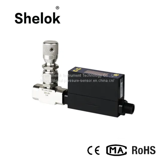 2 5 10 20 50SLPM Nitrogen Oxygen Mass Air Flow Meter photo-2