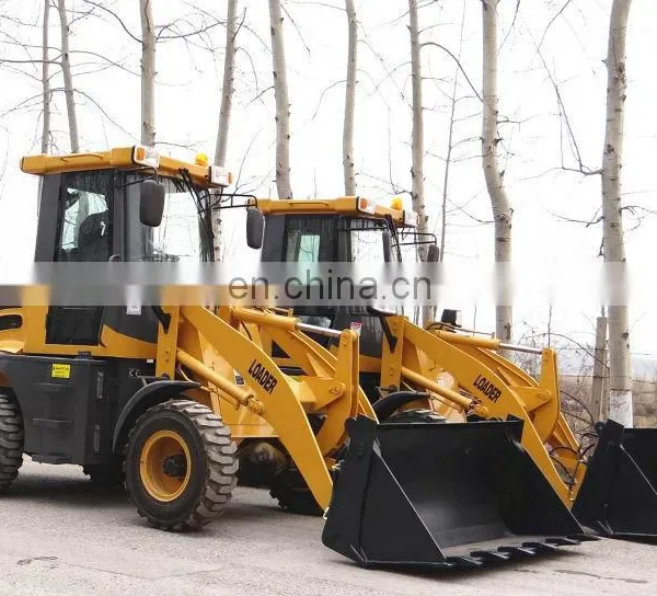 Mini Loader Light Construction Machinery ZL12 Wheel Front Loader photo-2