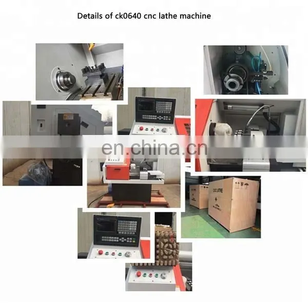 CK0640 China Electric Cnc Cutting Turning Lathe Machine photo-6